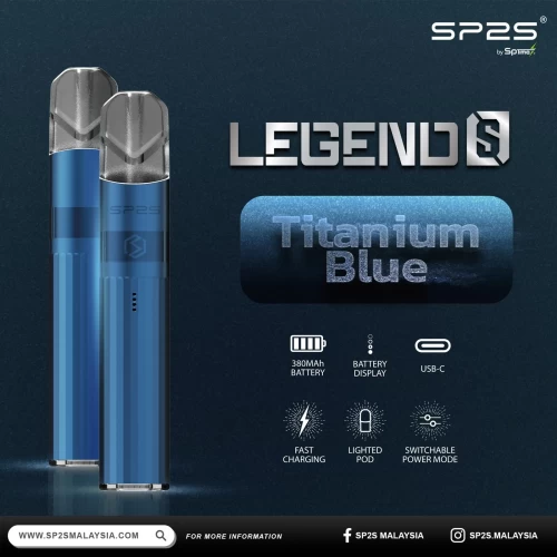 SP2S鈦金屬主機台灣現貨通用一代電子煙煙彈與空煙彈